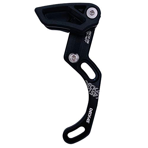 DECKAS Chain Guide ISCG 05 Mount 7075 Aluminium Alloy Mount Bike Chain Guard MTB Bicycle Chain Protector 30-40T (Black)