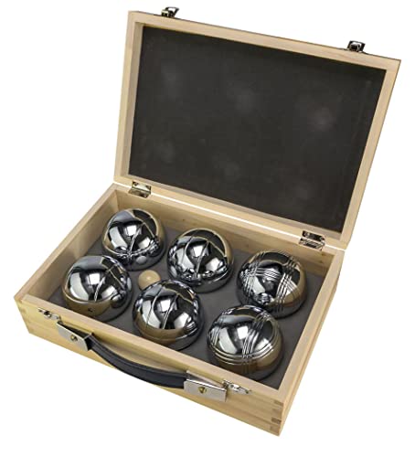 Petanque in Wooden Box