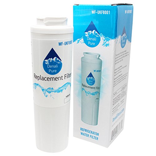 Replacement for KitchenAid KFXS25RYWH2 Refrigerator Water Filter - Compatible with KitchenAid 4396395 Fridge Water Filter Cartridge
