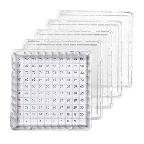 Relational Rod Tray for Cuisenaire Rods (Set of 5)