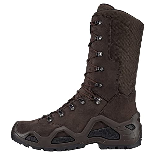 Lowa Mens Z-11S GTX C Leather Textile Dark Brown Boots 9.5 US