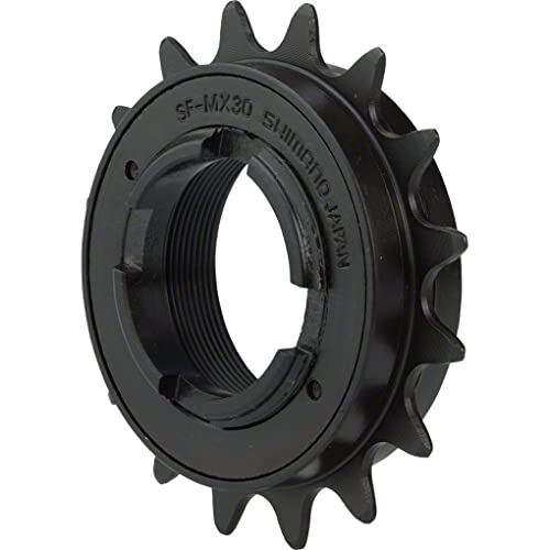 Shimano Sf-Mx30 Dx Single Freewheel, 16T x 3/32', Single, Black