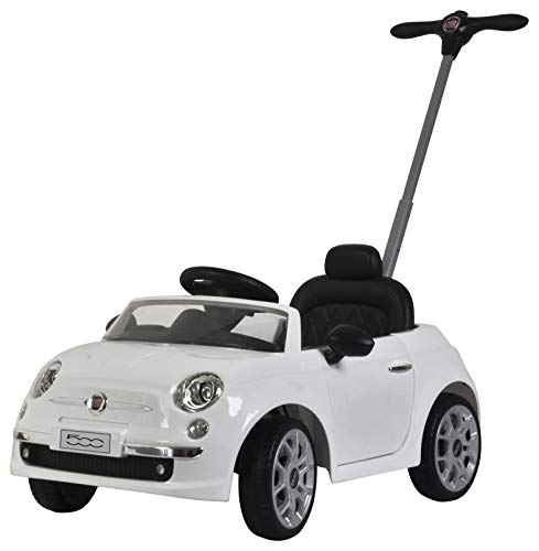 Best Ride on Cars Fiat Push car White