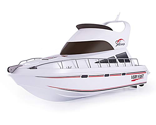POCO DIVO Salina Luxury Yacht RC Model Boat 2.4Ghz Radio Remote Control Speed Watercraft Racing Ship 28' Modern Cruise