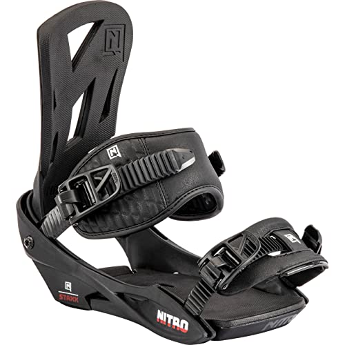 Nitro Staxx 2023 Snowboard Bindings Men's Black M