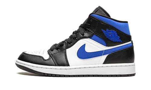 Jordan Mens Air 1 Mid 554724 140 Racer Blue/Black/White - Size 16