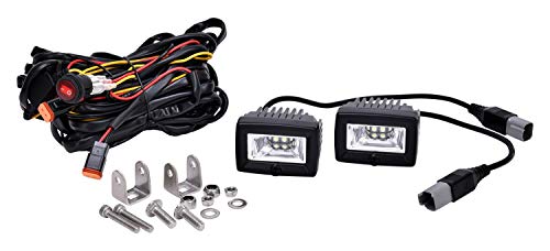 KC HiLiTES 328 2' C-Series C2 LED - 2-Light System - 20W Flood Beam