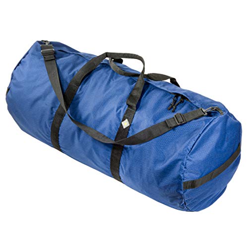 North Star Sports SD1842 Diamond Ripstop Standard Duffle Gear Bag 18'H x 18'W x 42'L, 175 Liter, Pacific Blue Duffel Northstar Bags