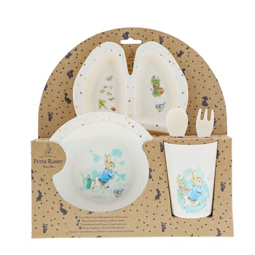 Enesco Beatrix Potter Peter Rabbit 1 Place Setting, Multicolor, Polypropylene