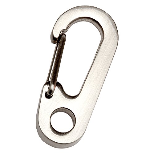 TrackR Bravo Accessory - Metal Carabiner - Silver