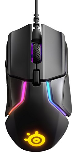 SteelSeries Rival 600 - Gaming Mouse - 12,000 CPI TrueMove3+ Dual Optical Sensor - 0.05 Lift-Off Distance - Weight System,Black