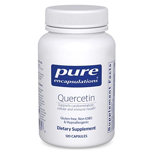 Pure Encapsulations Quercetin - Supplement with Bioflavonoids for Immune, Cellular, and Cardiometabolic Health* - with Premium Quercetin Flavonoids - 120 Capsules