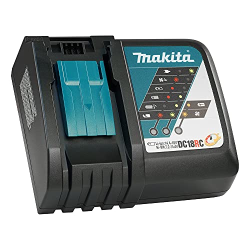 Makita DC18RC 18V Lithium-Ion Rapid Optimum Charger, 1-Port