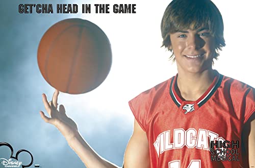 Trends International High School Musical - Troy - Game Wall Poster, 22.375' x 34', Premium Unframed Version