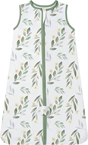 TotAha Light Baby Sleep Sack, Stretchy Sleepsack, Silky Comfort, Buttery Soft, Swaddle Transition Sleeping Bag, 2-Way Safe Zippers, Baby Wearable Blanket for 0-3-6-12-18-24 Months 0.5 TOG