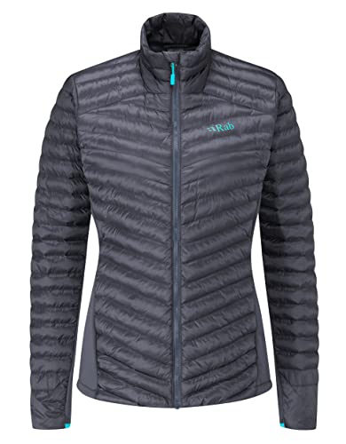 RAB Women's Cirrus Flex 2.0 Synthetic Insulated Jacket for Hiking, Climbing, & Skiing - Steel - Small