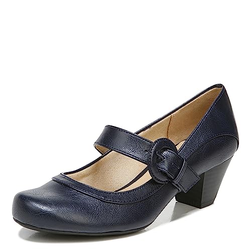 LifeStride Women's ROZZ Shoe, Navy, 9.5 W US