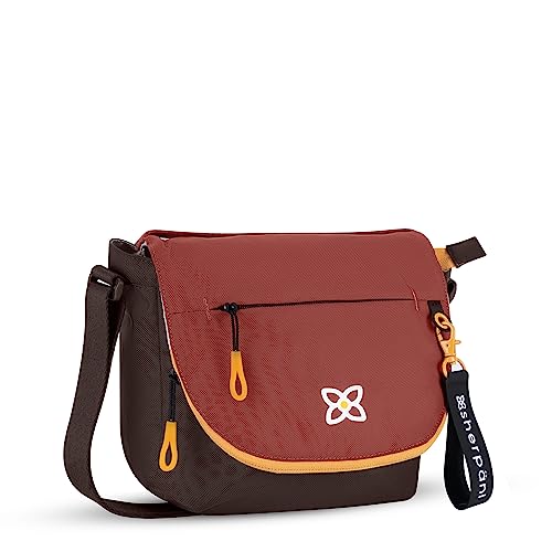 Sherpani Milli, Nylon Crossbody Purse, Medium Shoulder Bag, Cross Body Bag, Messenger Bag, Crossbody Bags for Women, Travel Bag, RFID Protection (Cider)