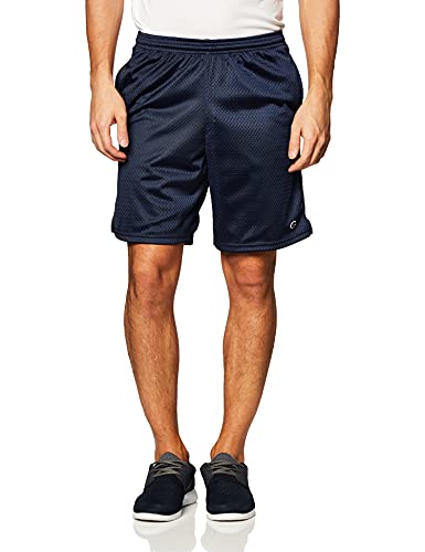 Champion mens 9' Shorts, Mesh Shorts, 9', Mesh Basketball Shorts, Mesh Gym running shorts, Navy-407q88, X-Large US