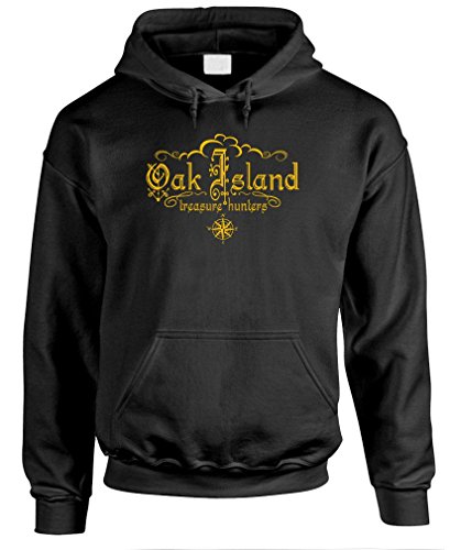 The Goozler OAK ISLAND TREASURE HUNTERS - explorer tv - Mens Pullover Hoodie, L, Black