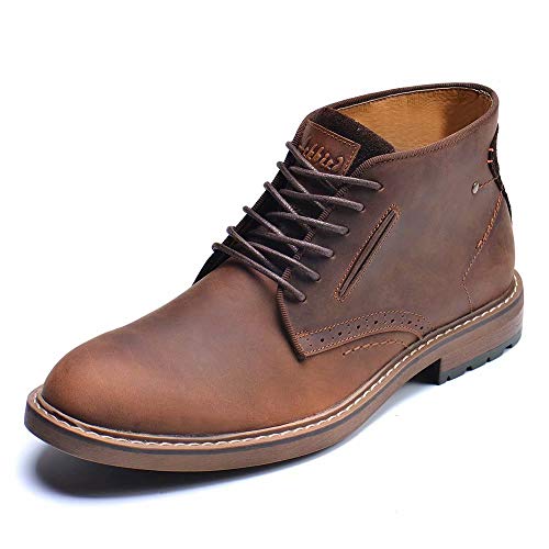 Chukka Boots Fashion and Comfort Casual Oxfords Ankle Lace Up Boot Dark Brown 11