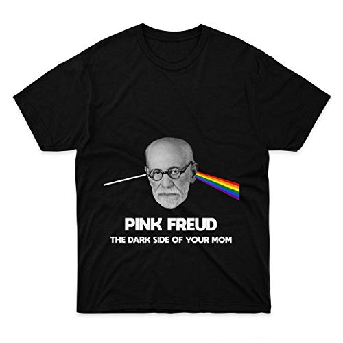 Mens Womens Tshirt Pink Apparel Freud Tee The Unisex Dark Costume Side Shirt of Apparel Your Shirt Mom Tee Shirt. for Friends Gifts