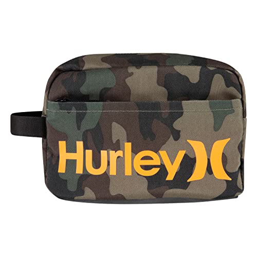 Hurley Kids' Dopp Kit, Green Camo, O/S