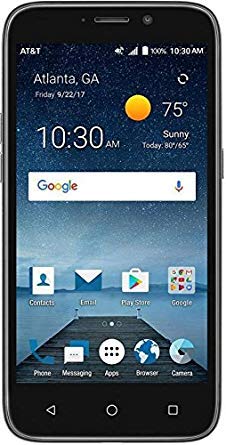 ZTE Maven 3 Z835 | (8GB, 1GB RAM) | 5.0' Full HD Display | 5MP Rear Camera | 2070 mAh Battery | 4G LTE | GSM Unlocked | Android 7.1 Nougat Smartphone (Black)