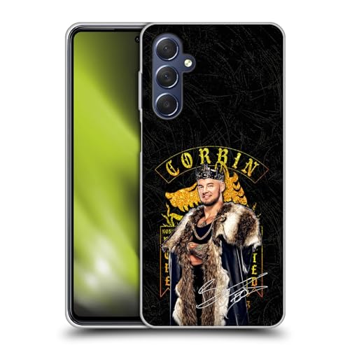 Head Case Designs Officially Licensed WWE EOD Image Baron Corbin Soft Gel Case Compatible with Samsung Galaxy M54 5G