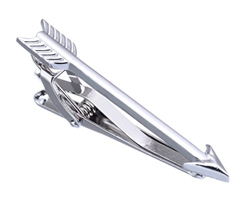 Salutto Tie Bar Mens Tie Clip Shirt Tie Bar Clip Arrow Shape