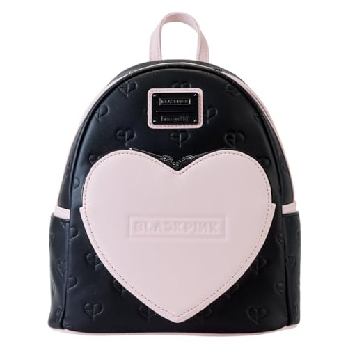 Loungefly Blackpink All Over Print Heart Mini Backpack