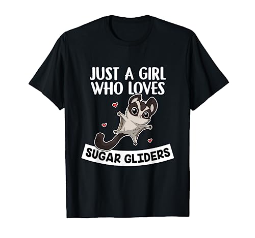 Just A Girl Who Loves Sugar Gliders Sugar Glider Costume T-Shirt