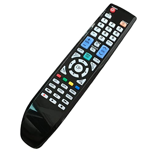 Universal Replaced Remote Control Compatible for Samsung LN40A750R1FXZC LN46A530 LN37B550K1F HL61A650C1F LN40A650 LN46A650 TV