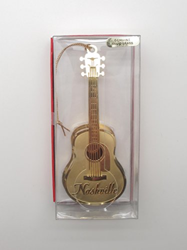Nashville Guitar Christmas ORNAMENT Tennessee Music Souvenir Gift