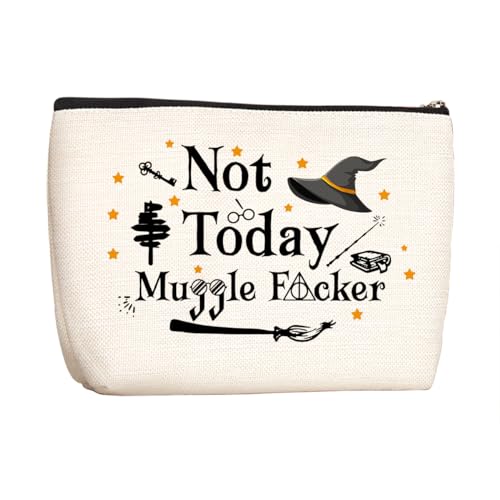 Wenboco Funny Librarian Makeup Bag for Book Lovers - Birthday Gifts for Best Friends and Sisters