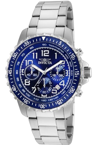 Invicta Men's Specialty Quartz Watch with Stainless Steel Band, Silver (Model: 6621)