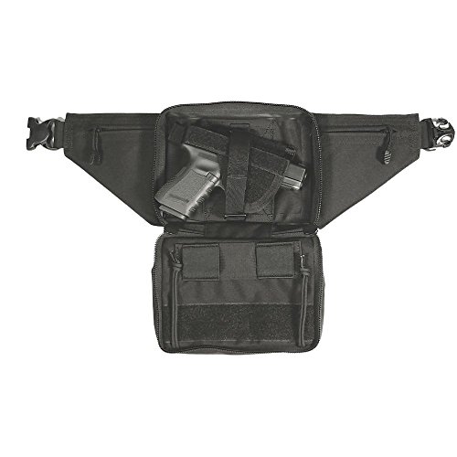 BLACKHAWK Concealed Weapon Fanny Pack with Holster and Retention Belt Loops, Medium