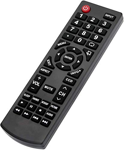 Universal Insignia Remote for All Insignia LCD LED Plasma TVs Compatible with Insignia NSRC02A12 NSRC03A13 NSRC4NA14 NSRC4NA16 NSRC4NA18 NSZRC101 RC8010A RC2010A NSRC05A11 NSRC05A13