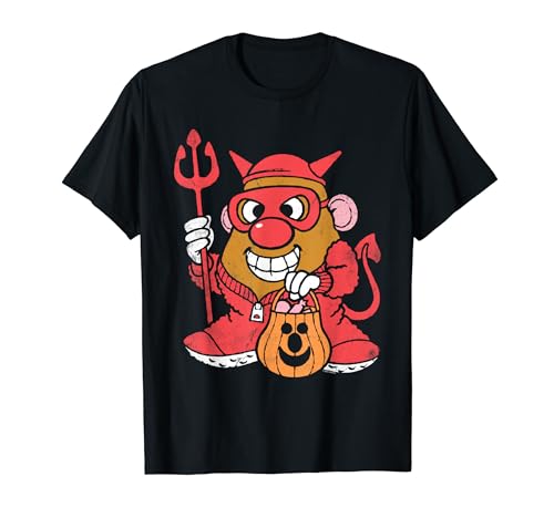 Potato Head Spud in a Devil Costume T-Shirt