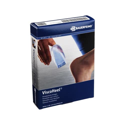 Bauerfeind ViscoHeel K Corrective Heel Cushions, Grey, 3
