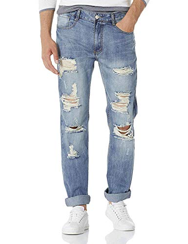 Demon&Hunter 802 Series Men's Straight Leg Regular Fit Jeans 802R4(36)