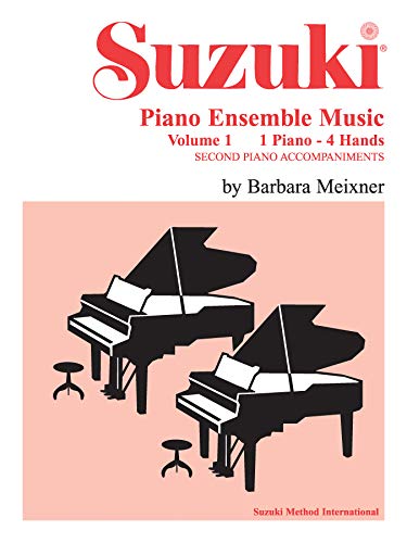 Suzuki Piano Ensemble Music for Piano Duet, Vol 1: Second Piano Accompaniments (Suzuki Piano School, Vol 1)