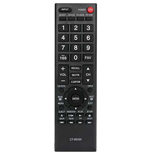Replacement Remote fit for Toshiba TV 39L22U 46L5200U 23L2300U 23L2300U1 29L1350UM 32L1350U1 32L2300U1 32L2300UM 39L1350UM 39L2300UM 50L2300UM 50L2300U 50L1350U 32L2300U 32L1350U 29L1350U 23L1350U