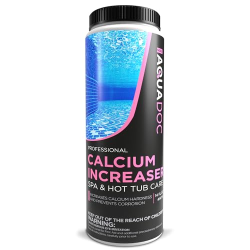 AquaDoc | Spa Calcium Hardness Increaser Hot Tub Owners Rely on, Calcium Increaser Spa Hardness Increaser & Calcium Booster for Hot Tubs, Spa Calcium Increaser & Hot Tub Water Hardener Spa Chemicals
