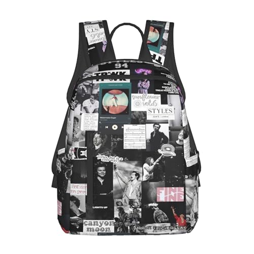 Styles Backpack Fashion Singer Travel Backpacks 3d Prints Casual Daypack Sports School Bag Outdoor For Women Men