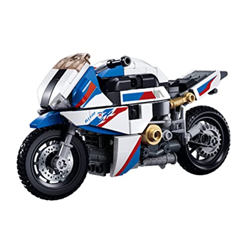 DAHONPA Motorcycle Building Bricks Set, 242 Pieces 025 Model Toy, Gift for Kid and Adult