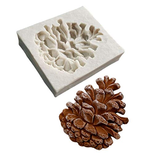 Cute Christmas Echinacea Pinecone DIY 3D Silicone Mold Making Ice Blocks Candy Fondant Chocolates Soaps Cake Decorating Tool Mousse Jelly Candles