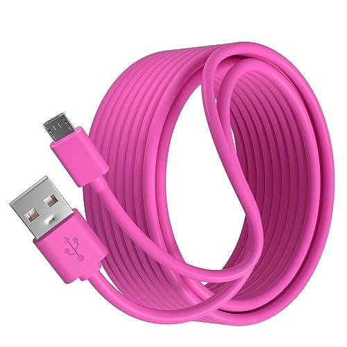 SCOVEE 6FT Long PS4 Controller Charging Cord for Xbox One,Slim/Elite/X Controller,Dual Shock 4,Playstation 4,Charge and Play Wire, Micro USB Fast Charger Data Sync Cable