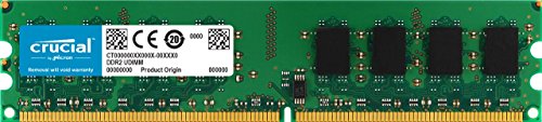 Crucial / 1GB / 240-pin DIMM / DDR2 PC2-5300 / Desktop Memory
