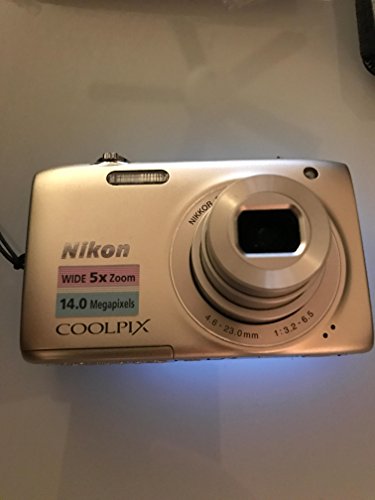 Nikon COOLPIX S3100 14 MP Digital Camera with 5x NIKKOR Wide-Angle Optical Zoom Lens and 2.7-Inch LCD (Silver)